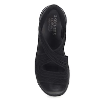 Women's Glide-Step Pro Slip-Ins Sandal - Black/Bla