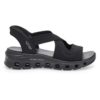 Women's Glide-Step Pro Slip-Ins Sandal - Black/Bla