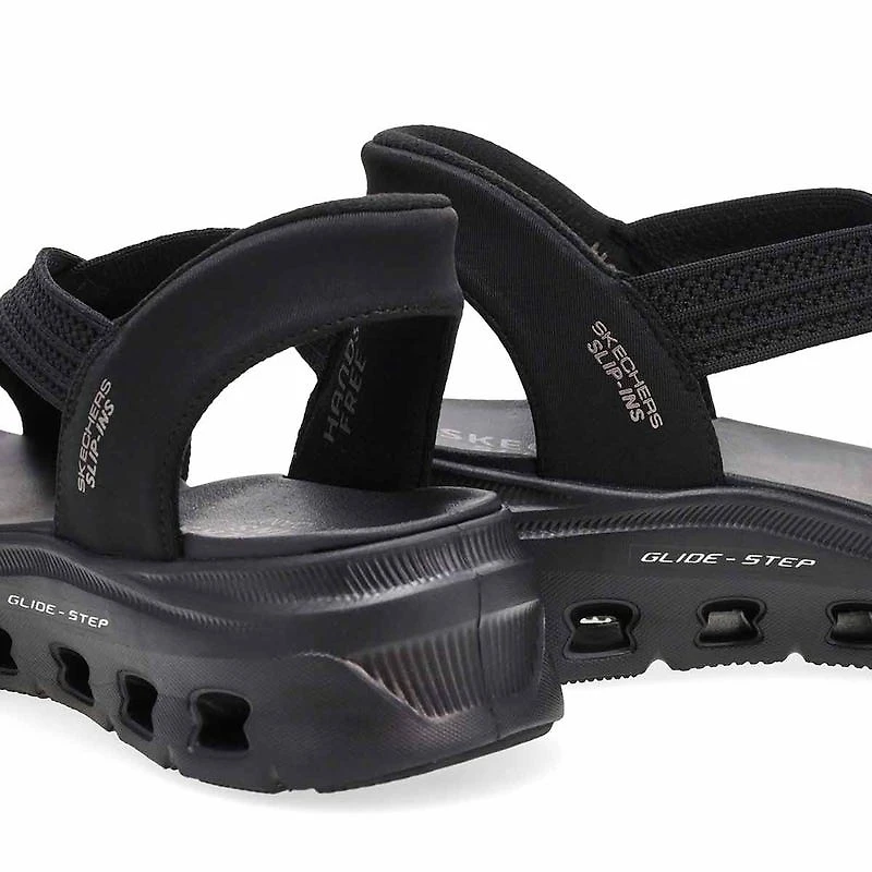 Women's Glide-Step Pro Slip-Ins Sandal - Black/Bla