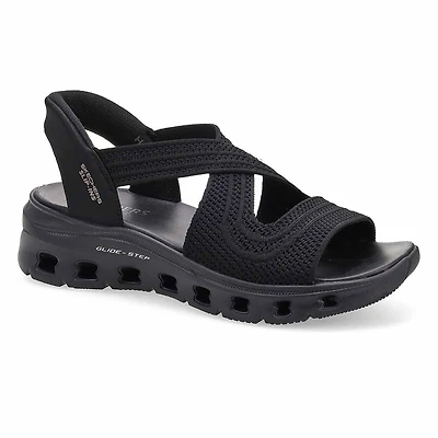 Women's Glide-Step Pro Slip-Ins Sandal - Black/Bla