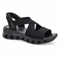 Women's Glide-Step Pro Slip-Ins Sandal - Black/Bla