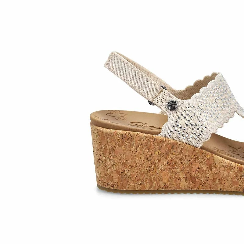 Sandale compense ARCH FIT BEVERLEE 2.0, blanc cas