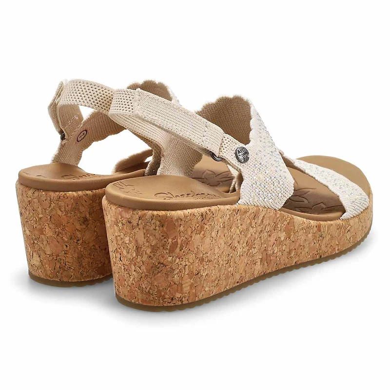 Sandale compense ARCH FIT BEVERLEE 2.0, blanc cas