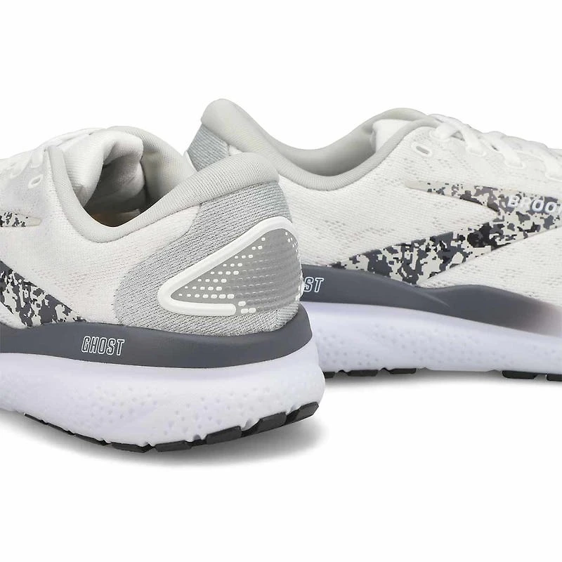 Women's Ghost 16 Lace Up Performance Runner - Whi