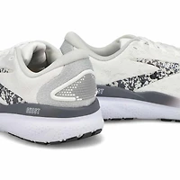 Women's  Ghost 16 Lace Up Performance Runner - Whi