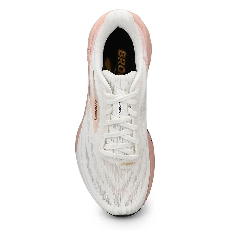 Women's Launch 11 Lace Up Performance Runner - Whi