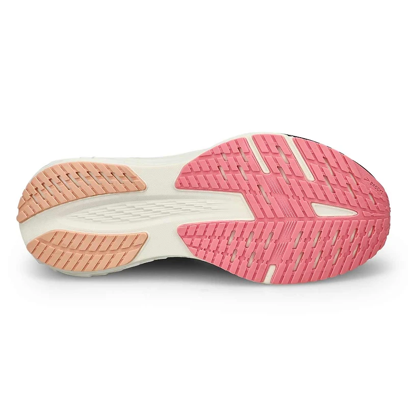 Women's Launch 11 Lace Up Performance Runner - Whi