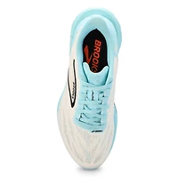 Women's Launch 11 Lace Up Performance Runner - Whi