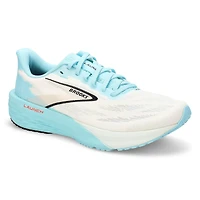 Women's Launch 11 Lace Up Performance Runner - Whi