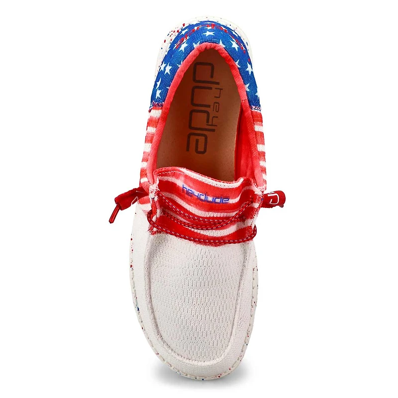 Women's  Wendy Tri Patriotic Shoe- Americana