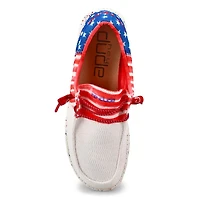 Women's  Wendy Tri Patriotic Shoe- Americana