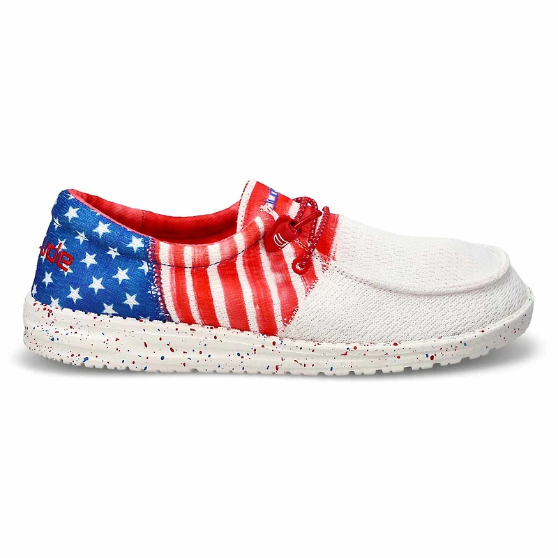 Women's  Wendy Tri Patriotic Shoe- Americana