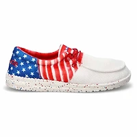 Women's  Wendy Tri Patriotic Shoe- Americana