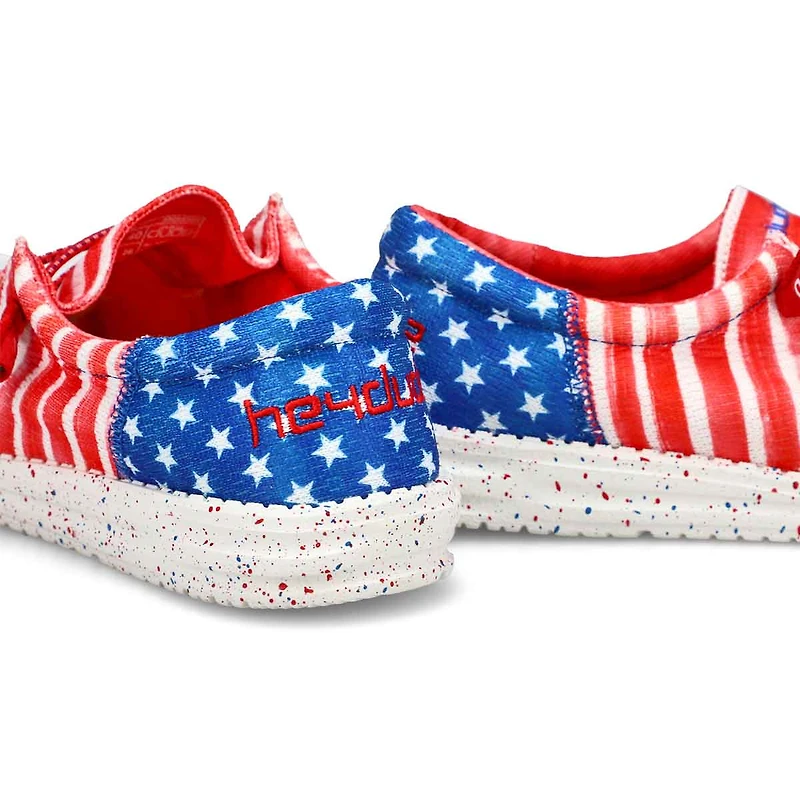 Women's  Wendy Tri Patriotic Shoe- Americana