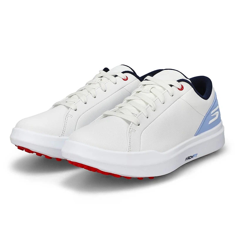 Lds Go Golf Drive 6 Lace Up Shoe - White/Ligh