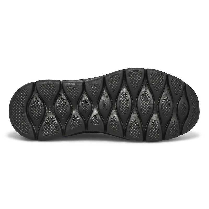 Women's Go Walk Flex Slip On Wide Sneaker - Black/