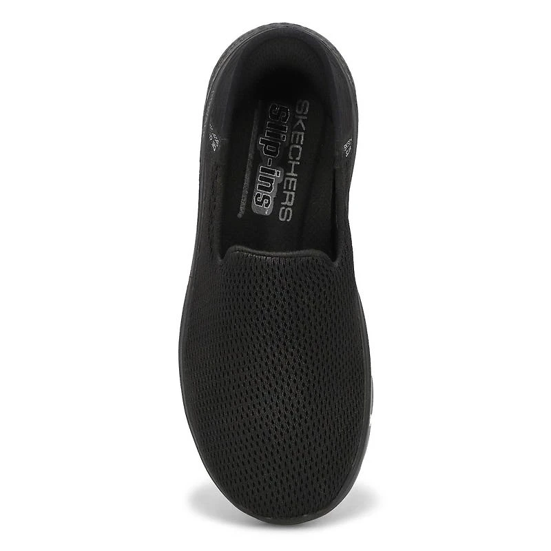 Women's  Go Walk Flex Relish Wide Slip-Ins - Black