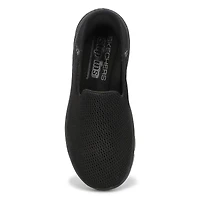 Women's  Go Walk Flex Relish Wide Slip-Ins - Black