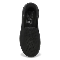 Women's  Go Walk Flex Relish Wide Slip-Ins - Black