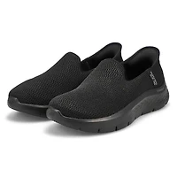 Women's  Go Walk Flex Relish Wide Slip-Ins - Black
