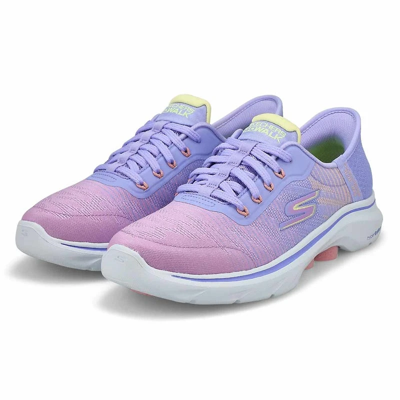 Baskets laces  enfiler GO WALK 7 SLIP-INS, lavan