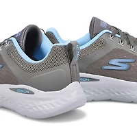 Women's Go Run Lite Sneaker - Grey/Light Blue