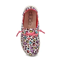Flâneur WENDY YOUTH, blanc/léopard, filles