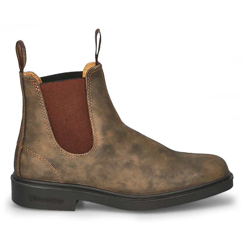 Unisex 067 -  Chisel Toe Chelsea Boot- Stout Brown