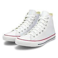 Espad. ALL STAR LEATHER HI TOP, blanc, femmes