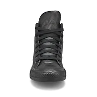 Espadrille ALL STAR LEATHER HI TOP, noir, femmes