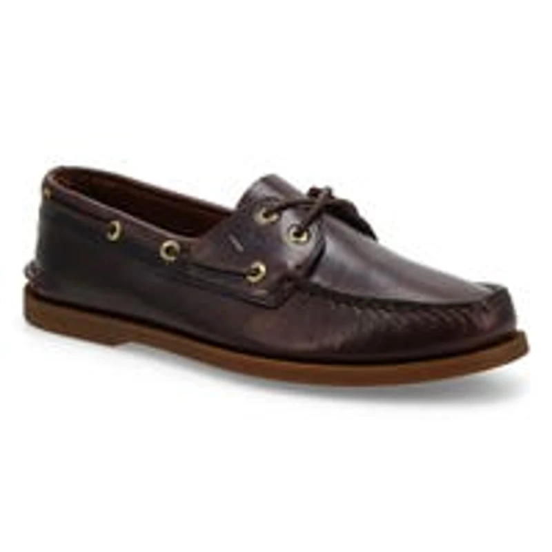 Chaussure bateau à 2 œillets A/O 2-EYE, amaretto,