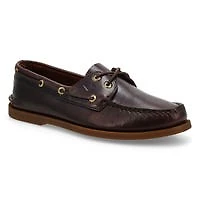 Chaussure bateau à 2 œillets A/O 2-EYE, amaretto,