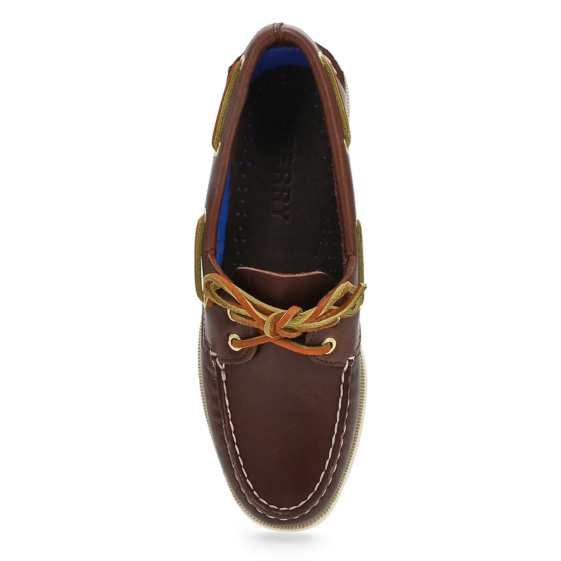 Women's  Authentic Original 2-eye Leather Boat Sho