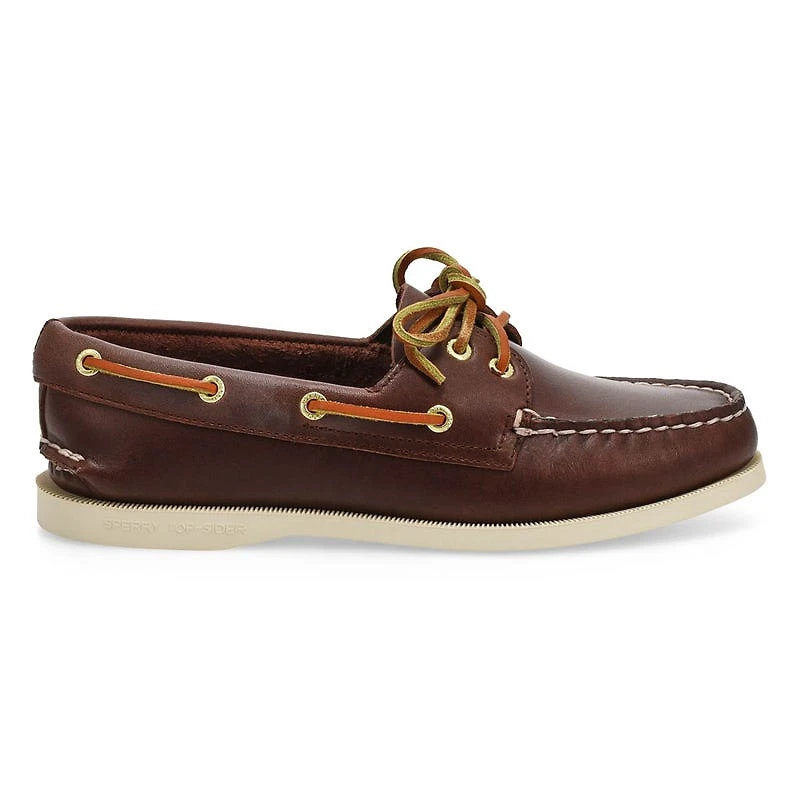 Women's Authentic Original 2-eye Leather Boat Sho