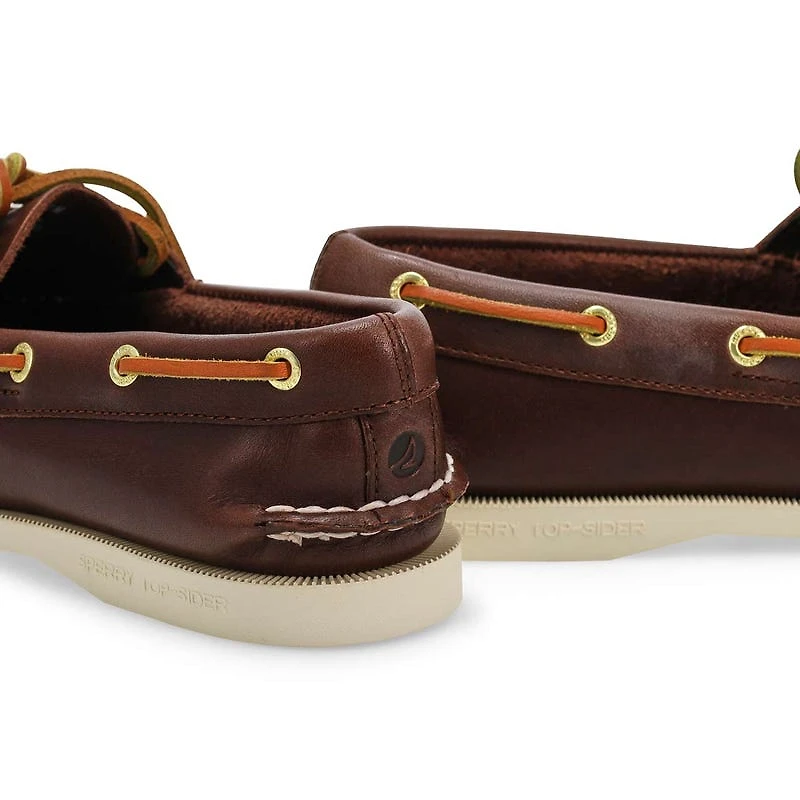 Women's Authentic Original 2-eye Leather Boat Sho