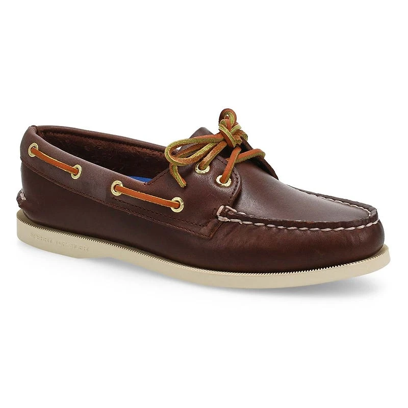 Women's Authentic Original 2-eye Leather Boat Sho