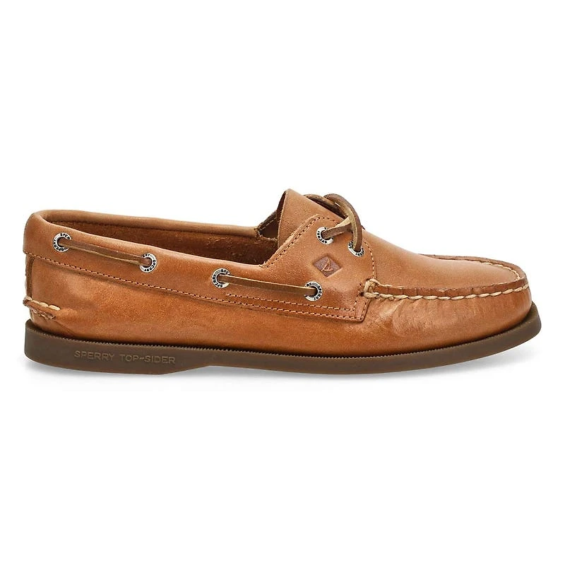 Women's Authentic Original 2-eye Leather Boat Sho