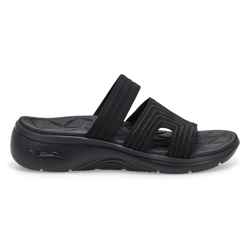 Women's Go Walk Arch Fit 2.0 Sandal - Black/Black