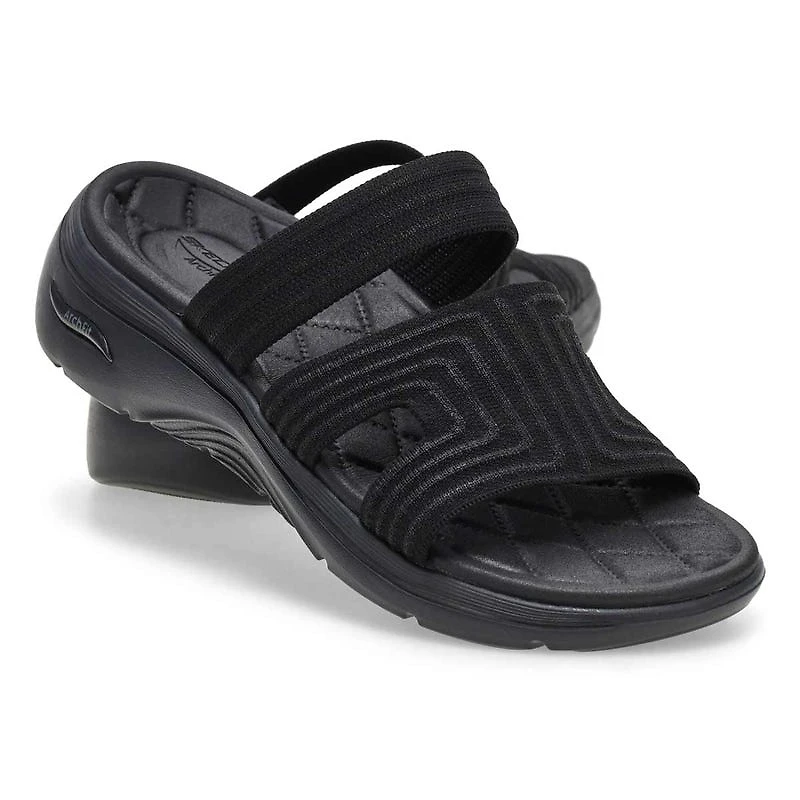 Women's Go Walk Arch Fit 2.0 Sandal - Black/Black