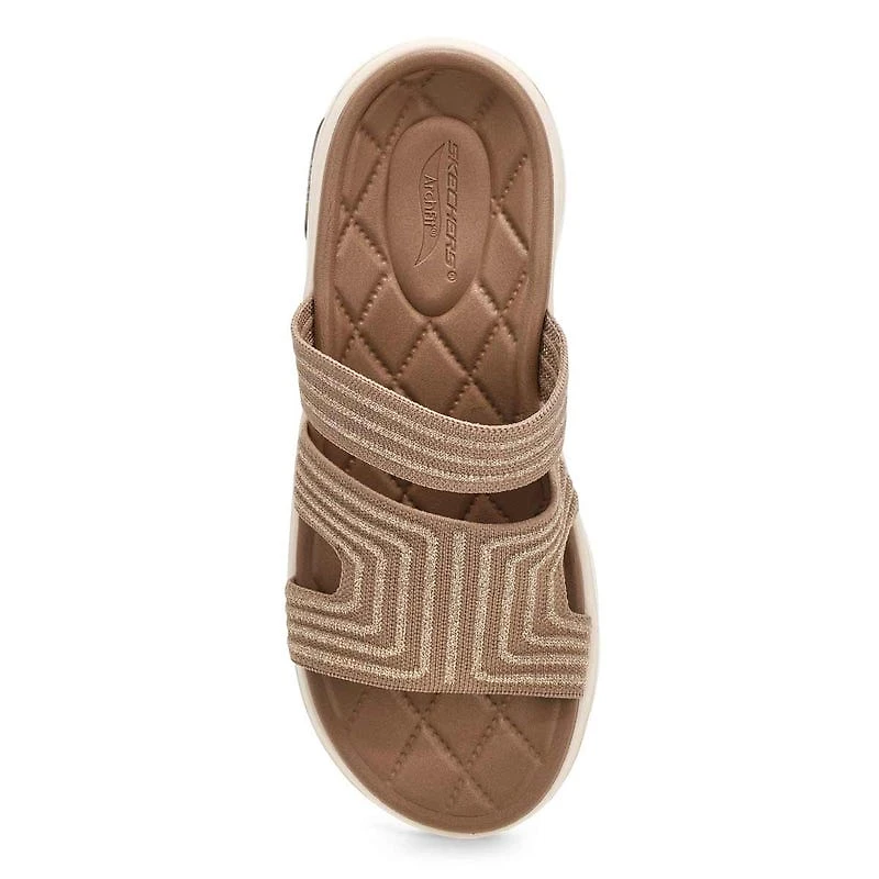 Sandale GO WALK ARCH FIT 2.0, noir/noir, femmes