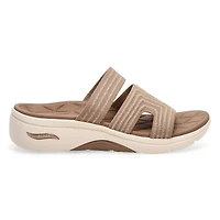 Women's Go Walk Arch Fit 2.0 Sandal - Black/Black
