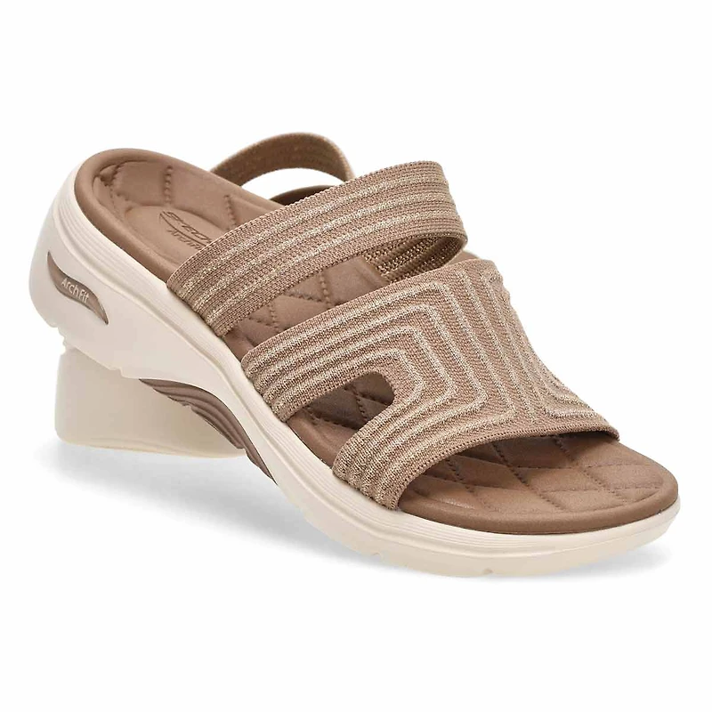 Women's Go Walk Arch Fit 2.0 Sandal - Black/Black