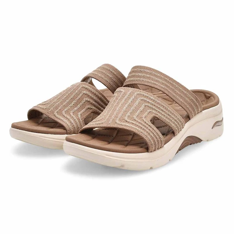 Sandale GO WALK ARCH FIT 2.0, noir/noir, femmes