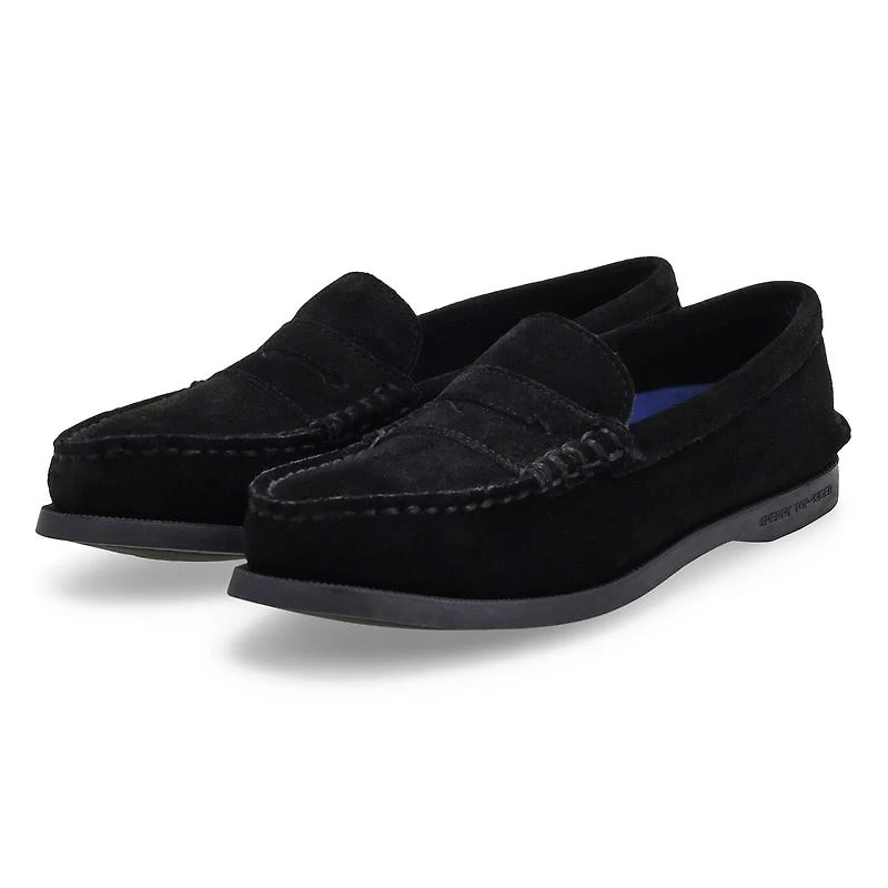 Women's Authentic Original Loafer - Black Suede