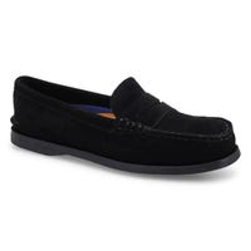 Women's Authentic Original Loafer - Black Suede