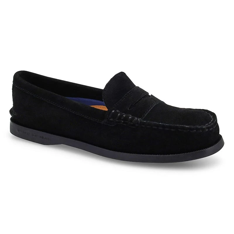 Women's Authentic Original Loafer - Black Suede