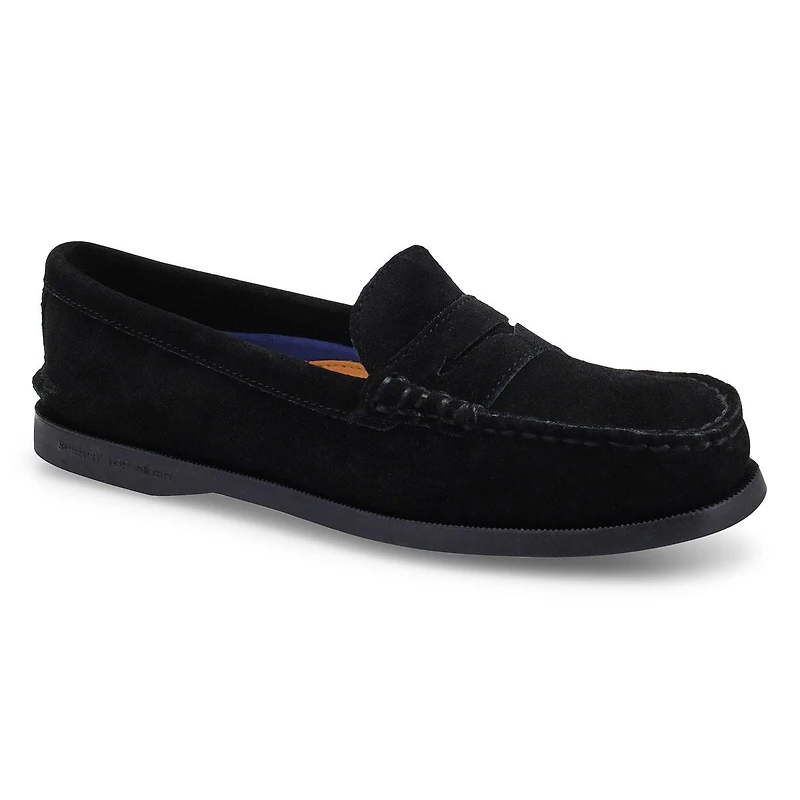 Women's Authentic Original Loafer - Black Suede