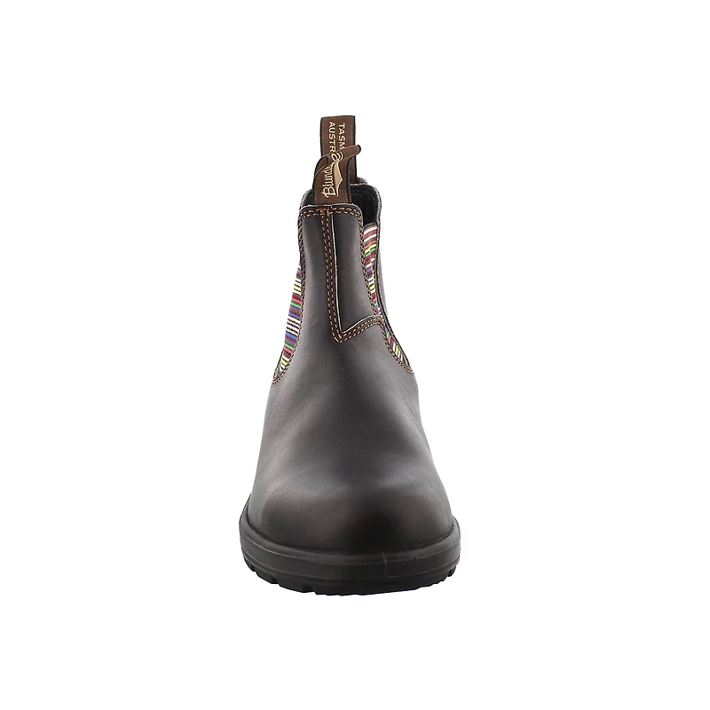 Women's ORIGINAL stout brown pull on boots