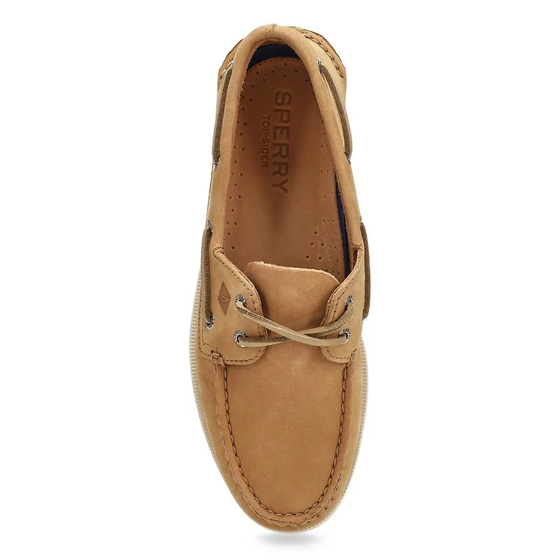 Chaussure bateau  2 illets A/O 2-EYE, amaretto,