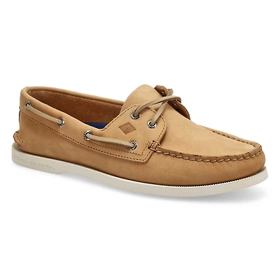 Chaussure bateau  2 illets A/O 2-EYE, amaretto,